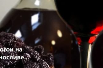 Самогон на черносливе рецепты приготовления